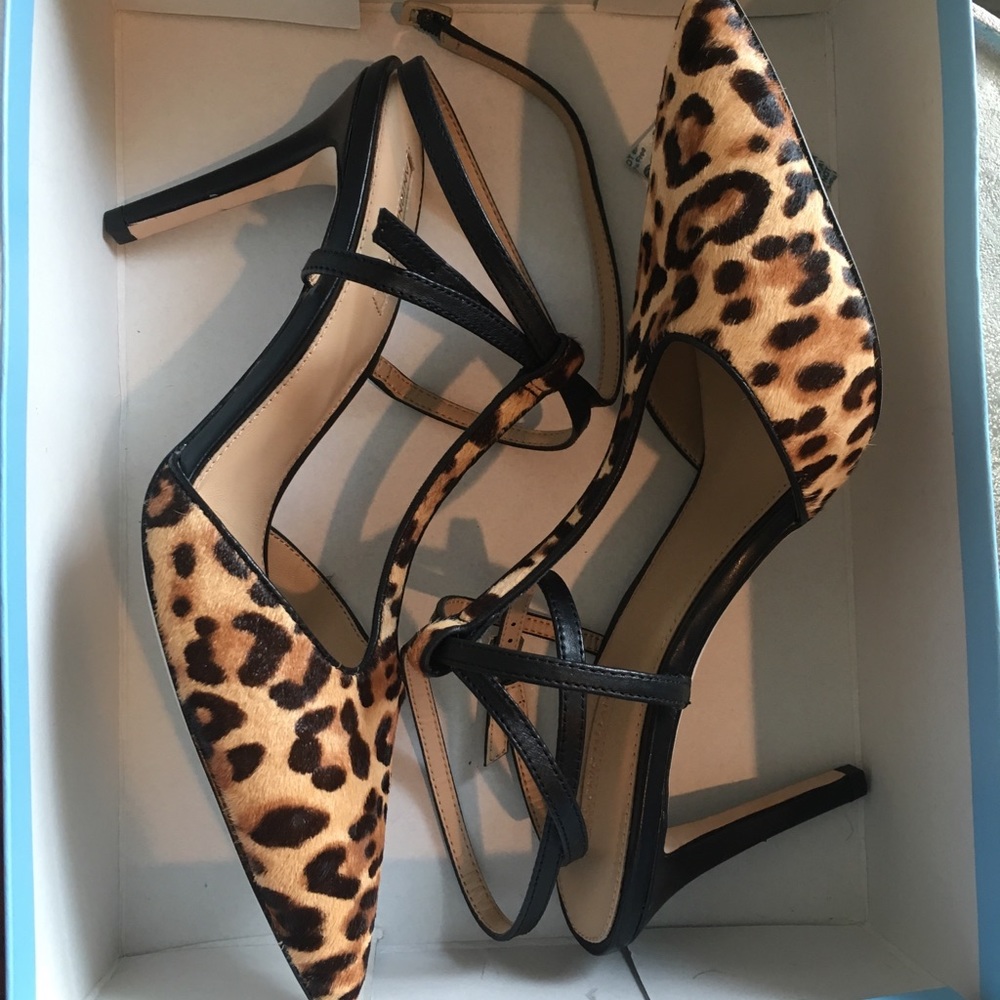 Cute Leopard Print Pumps sz 10